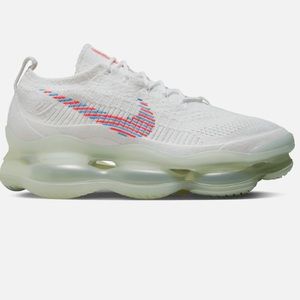 Nike White and Blue Athletic Shoes